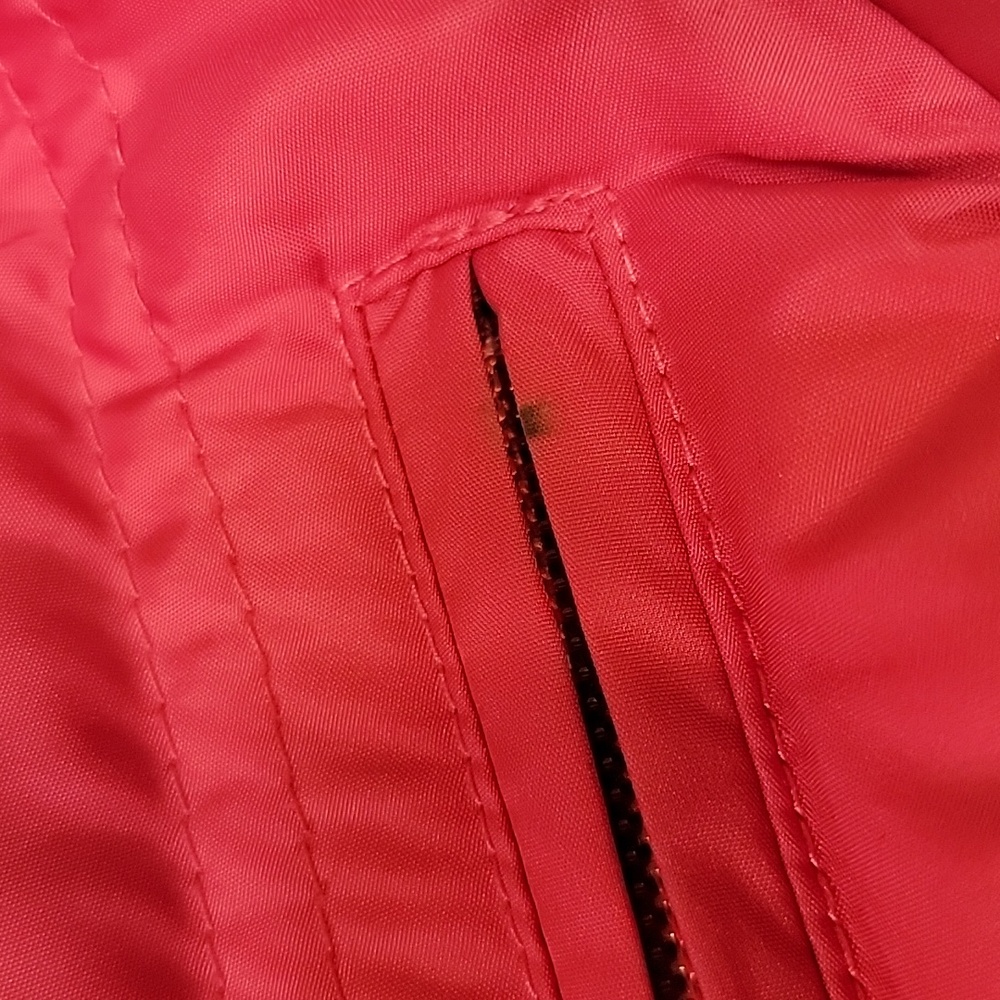 Womens Esprit Dark Pink Down Quilted Vest Size M - Picture 9 of 11